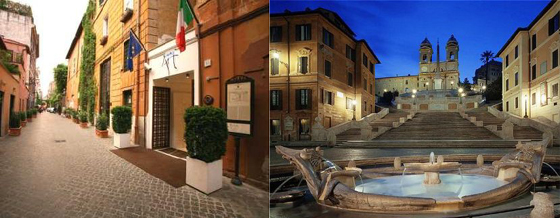 Art by the Spanish Steps **** Sup.
